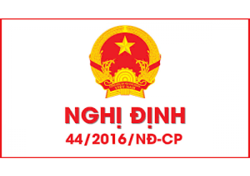 LUẬT AN TOÀN VỆ SINH LAO ĐỘNG 44/2016 NDCP